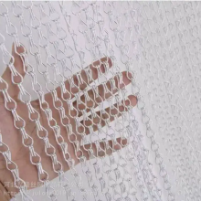 Stainless Steel Wire Mesh Metal Chain Link Curtains Aluminium Set of Screens and Chain in Stainless Steel Letter Wall Decorative Mesh thumbnail-3