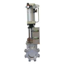 Pneumatic Knife Gate Valve for Paper Industry - Handles High-Concentration Pulp With Ceramic Seals and Compact Design for Easy Installation thumbnail-3