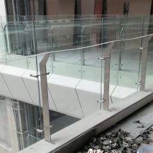 304 Stainless Steel Solid Large Blade Posts - Stair Glass Handrails & Indoor - Outdoor Balcony Guardrails