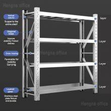 Stainless Steel Shelving for Boston Laboratory Facilities, Sterile Storage Solution With No-Burr Laminate & Non-slip Pads, China Factory Wholesale thumbnail-1
