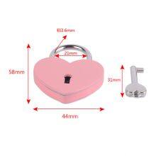 Love Heart Padlock Metal Lock for Decoration thumbnail-1