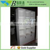 MDF Pure White Wall Shelf, Custom Retail Store Display Furniture thumbnail-1