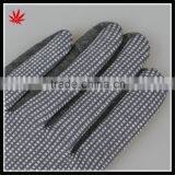 Lady's Fashion Touch-screen Warm Spandex Velvet Gloves With Leather Cuff thumbnail-2