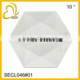 10"HEXAGON PLATE ; PLASTIC PLATE thumbnail-1