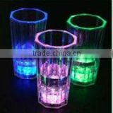 Plastic LED Flashing Small Ice Glass for Parties Events Holidays