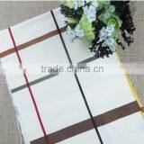 100% Cotton Waterproof Canvas Fabric Plaid Printed Fabric