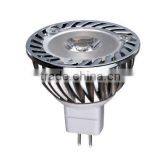Afforable Great Deals Aluminum G5.3 Led Spotlight 1w