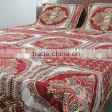 New Polyester and Cotton Three-Piece Bed Sheet NO.6-3858