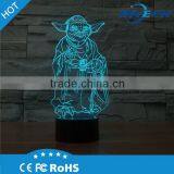 Wholesale High Quality Christmas Fancy Childrens Battery Powered 3D Led Night Lights thumbnail-6