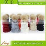 China Wholesale High Quality Knit Beanie With Ball thumbnail-1
