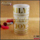 Wholesale LED Candle Bulbs Flameless Candles With Timer and Letter Printing thumbnail-1