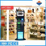 Bahrain Dinar Operate 19 Inch LCD for Advertising Digital Lockers Touch Screen Dynamo Mobile Phone Charging APC-06A