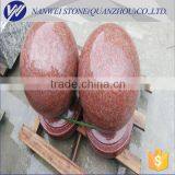 Exterior Granite Stone Block Ball Water Fountain Ball