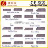 Chinese granite countertop bullnose edge