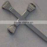 Elegant Paved CZ U Shape Pendant 925 Sterling Silver Horseshoe Charm Pendant thumbnail-2