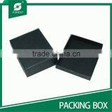 BLACK CARDBOARD PACKING BOX FOR JEWELRY thumbnail-6