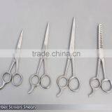 4 PCS BARBER HAIR CUTTING SCISSORS VARIETY PACK ICE TEMPERED STAINLESS STEEL/ Beauty Instruments Manicure and Pedicure