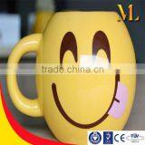 Emoji Smile Face Mugs Drinkware Ceramic China Cup Mugs Gifts thumbnail-5
