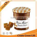 Glass OCTAGON HERB SPICE JAR With Lid 3 Oz thumbnail-3