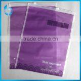 Purple Plastic Bag With Zip-lock for Women Underwear Set