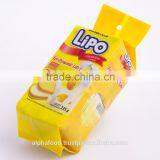 LIPO Cream 135g/bag Egg Cookies - HALAL BISCUITS thumbnail-1