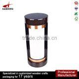 Professional OEM Wooden Wine Boxes Wholesale Beautiful Round Tube Wine Gift Box thumbnail-2