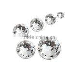 1440pcs SS3 to SS40 Clear Crystal Stone Flatback Nail Art Rhinestone thumbnail-2