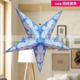 Wedding Decoration Home Decoration Handmade Shining Star Lamp Paper Star Lantern Glitter Star Lamp Led Decoration Light thumbnail-1