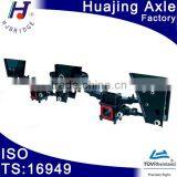 Two Axle Tandem Suspension System With Heavy Load Capacity