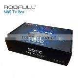 NEW Amlogic S812 Quad Core Google Android 5.1 Android Tv Box M8s Plus M8S+ 2GB/8GB KODI Bluetooth Dual-band Wifi Smart tv Box thumbnail-1