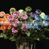 High Quality Artificial Silk Flowers Bouquets for Interior Decoration With Five Head thumbnail-2