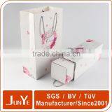 single bottle cardboard wine box with company logo stamping