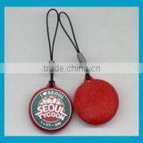 Plastic key chain , bag chain , mobile phone screen cleaner