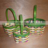 Christmas Santa Wooden Gift Decoration Storage Basket Quality Choice thumbnail-1