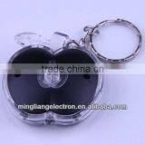 Apple Shape Led Lights Keychain