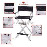 CE Certificate Aluminum Director Chair Black Makeup Chair thumbnail-2
