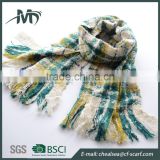 woven pashmina shawl check winter wholesale scarf