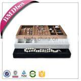 China Manufacturer Cheap Price Jewelry Tray Display Stackable Velvet thumbnail-1