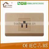 INTERRUPTOR DOBLE UL American Type110-250v 10a 2gang 1 Way Electric Plat Light Switch thumbnail-4