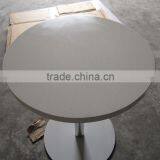 Artificial Marble Top Dining Table,Restaurant Table,Solid Surface Round Tables thumbnail-3