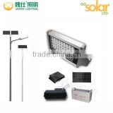 Off Grid Customized 20w 30w 40w 50w 60w 80w solar street led light
