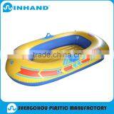 2013 Factory production Eco-friendly yellow pvc inflatable drifting boat