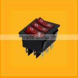 Illuminated 9 Pins Rocker Switch,t85 2pin Mini On-off Electromobile Rocker Switch thumbnail-1
