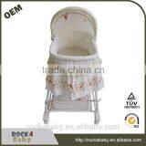 High Quality Fatory Price Deluxe Baby Bassinet Bed thumbnail-3