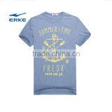 ERKE Summer Man Casual t Shirt Round Neck Cotton t Shirt for Boy Cheap t Shirt Short Sleeve t Full Cotton Wholesale/OEM thumbnail-1