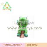 New Design Plush Frog Hand Puppet Toy thumbnail-1