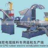Single Screw Extruder for CPE Rubber Compounding/Extruder for Sulphur Masterbatch Pelletizing