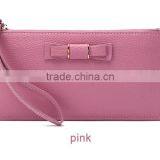 Lining Fabric Wallet Women Leather Wallet Ladies Wallet Wholesale