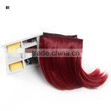10cm/15cm/20cm/35cm Natural Color Silky Straight Hair Extension thumbnail-2