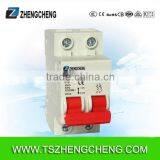 C45 2P 10A D Curve Miniature Circuit Breaker MCB